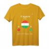 Ungarn Ruft Und Ich Muss Los Ungarn Flagge T-Shirt – Lustiges Fan T-Shirt für Ungarn-Supporter und Fans