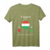 Ungarn Ruft Und Ich Muss Los Ungarn Flagge T-Shirt – Lustiges Fan T-Shirt für Ungarn-Supporter und Fans