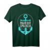 Moin Ihr Spacken Anker Matrose Kapitän Meer Lustig T-Shirt – Maritimes Humor Design für Seemänner & Hafenliebhaber