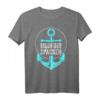 Moin Ihr Spacken Anker Matrose Kapitän Meer Lustig T-Shirt – Maritimes Humor Design für Seemänner & Hafenliebhaber