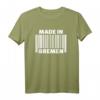 Bremen Barcode T-Shirt – Klassisch geschnitten, doppelt genähter Saum, perfekt für Stadtliebhaber und Heimatstolz