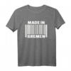 Bremen Barcode T-Shirt – Klassisch geschnitten, doppelt genähter Saum, perfekt für Stadtliebhaber und Heimatstolz