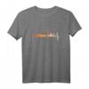 Bremen Skyline Herzschlag Retro Vintage Stil T-Shirt – Stadtbild im Vintage Look für echte Bremer