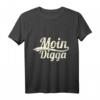 HH City Digga Moin Hamburg Nordlicht T-Shirt – Perfektes Geschenk für Hamburg, Norddeutschland & Touristen