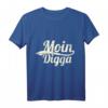 HH City Digga Moin Hamburg Nordlicht T-Shirt – Perfektes Geschenk für Hamburg, Norddeutschland & Touristen