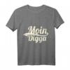 HH City Digga Moin Hamburg Nordlicht T-Shirt – Perfektes Geschenk für Hamburg, Norddeutschland & Touristen