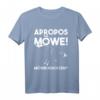 Lustiges Plattdeutsch Möwe noch een Möwe T-Shirt – Geschenkidee für Norddeutschland, Küste & Meerliebhaber