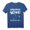 Lustiges Plattdeutsch Möwe noch een Möwe T-Shirt – Geschenkidee für Norddeutschland, Küste & Meerliebhaber