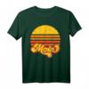 Moin Retro Norden Nordlicht Liebe Meer Urlaub Geschenk T-Shirt – Perfekt für Norddeutsche, Freunde & Urlauber