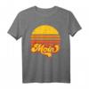 Moin Retro Norden Nordlicht Liebe Meer Urlaub Geschenk T-Shirt – Perfekt für Norddeutsche, Freunde & Urlauber