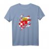 Land Bremen Deutsche Fahne und Wappen T-Shirt – Heimatliebe, Stolz und Nationalstolz für Deutschland-Fans
