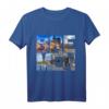 Bremen Stadtbild T-Shirt – Hansestadt Bremen Souvenir mit Sögestraße, Weser & Marktplatz Motiv