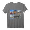 Bremen Stadtbild T-Shirt – Hansestadt Bremen Souvenir mit Sögestraße, Weser & Marktplatz Motiv