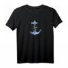 Kompassrose Anker Segeln Boot Norden Maritimes T-Shirt - Perfekt für Segler, Meerliebhaber & Norddeutschland-Fans