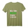Stadtnamen T-Shirt mit New York, Bremen, Tokio & London – Perfektes Reisesouvenir & Geschenkidee