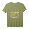 Herren Mec Simple 'Je t'aime Bretagne' T-Shirt – Lustiges Geschenk mit Bretonischem Humor, Ideal für Apero, Vatertag & Geburtstag