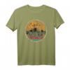 Düsseldorf Skyline Silhouette T-Shirt - Retro Vintage Design mit Wahrzeichen für Düsseldorf Fans & Enthusiasten
