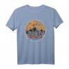 Düsseldorf Skyline Silhouette T-Shirt - Retro Vintage Design mit Wahrzeichen für Düsseldorf Fans & Enthusiasten
