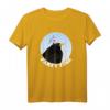 Amsel Vogel Zeichnung T-Shirt – Perfektes Geschenk für Vogelfreunde, Ornithologen & Naturschützer mit bunten Vogelmotiven