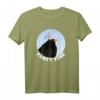 Amsel Vogel Zeichnung T-Shirt – Perfektes Geschenk für Vogelfreunde, Ornithologen & Naturschützer mit bunten Vogelmotiven