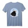 Amsel Vogel Zeichnung T-Shirt – Perfektes Geschenk für Vogelfreunde, Ornithologen & Naturschützer mit bunten Vogelmotiven