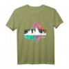 Farbenfrohes Frankfurt Skyline T-Shirt – Perfektes Geschenk für Frankfurt-Liebhaber zum Geburtstag oder Weihnachten