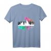 Farbenfrohes Frankfurt Skyline T-Shirt – Perfektes Geschenk für Frankfurt-Liebhaber zum Geburtstag oder Weihnachten