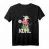 Kuh ist cool mit Sonnenbrille T-Shirt – Lustiges Tiermotiv für Kuhliebhaber, coole Mode & Geschenke