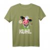 Kuh ist cool mit Sonnenbrille T-Shirt – Lustiges Tiermotiv für Kuhliebhaber, coole Mode & Geschenke