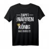 Zapft Ihr Narren König Hat Durst Fun Outfit Bier T-Shirt – Perfekt für Partys, Oktoberfest & als Geschenkidee für Bierliebhaber