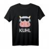 Kuhl - Kuh ist cool mit Sonnenbrille T-Shirt für Kuhfans, Tierliebhaber und humorvolle Mode