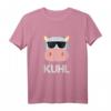 Kuhl - Kuh ist cool mit Sonnenbrille T-Shirt für Kuhfans, Tierliebhaber und humorvolle Mode