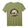 Mongolei Ulaanbaatar Buddha Figur Kamel Vintage Geschenk T-Shirt – Perfekt für Mongolei- und Buddhismus-Fans
