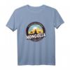 Mongolei Ulaanbaatar Buddha Figur Kamel Vintage Geschenk T-Shirt – Perfekt für Mongolei- und Buddhismus-Fans