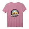 Mongolei Ulaanbaatar Buddha Figur Kamel Vintage Geschenk T-Shirt – Perfekt für Mongolei- und Buddhismus-Fans