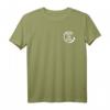 Zen as Fuck Funny Sarcasm Enso Circle Buddha Side Print T-Shirt – Humorvolles Geschenk für Achtsamkeit, Yoga, Meditation und Erwachsene