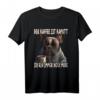 Französische Bulldogge T-Shirt mit Spruch 'Der Kaffee ist kaputt ich bin immer noch müde' – Lustiges Design für Kaffeeliebhaber und Frenchie-Fans