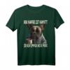 Französische Bulldogge T-Shirt mit Spruch 'Der Kaffee ist kaputt ich bin immer noch müde' – Lustiges Design für Kaffeeliebhaber und Frenchie-Fans