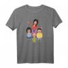 Bob’s Burgers Linda, Gene, Tina & Louise T-Shirt – Offizielles Merchandise für Fans, Kinder & Erwachsene