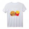 Burger und Pommes Frites Best Friends T-Shirt – Lustiges Geschenk für Freunde, Familie & Food-Liebhaber für Geburtstag oder Weihnachten