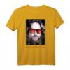 HapKoala The Dude Rug Sun Glasses Poster T-Shirt – Offiziell lizenziertes Big Lebowski Fanartikel für Geburtstags- und Kultfilm-Fans
