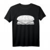 HapKoala Burger T-Shirt Geschenk für Herren, Damen, Kinder & Teenager – Stylisches Fast Food Design für Fans