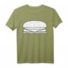 HapKoala Burger T-Shirt Geschenk für Herren, Damen, Kinder & Teenager – Stylisches Fast Food Design für Fans