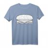 HapKoala Burger T-Shirt Geschenk für Herren, Damen, Kinder & Teenager – Stylisches Fast Food Design für Fans