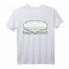 HapKoala Burger T-Shirt Geschenk für Herren, Damen, Kinder & Teenager – Stylisches Fast Food Design für Fans