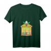 HapKoala Krusty the Clown Krusty Burger Menu T-Shirt mit V-Ausschnitt – Lustiges offizielles Simpsons Merchandise für Erwachsene und Kinder