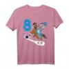 Kinder Ritter T-Shirt zum 8. Geburtstag mit Burg, Schloss und Rüstung – Perfektes Geschenk für kleine Ritter Fans