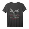 Wikinger Sprüche - Bürger von Valhalla - Grafik Thor Hammer T-Shirt für Fans der Nordischen Mythologie, Odin, Hugin & Munin – Unisex Geschenkidee