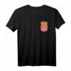 Pommes Frites Brusttasche T-Shirt - Lustiges Fastfood Kostüm für Karneval, Halloween & Geschenkideen für Pommes-Liebhaber