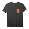 Pommes Frites Brusttasche T-Shirt - Lustiges Fastfood Kostüm für Karneval, Halloween & Geschenkideen für Pommes-Liebhaber